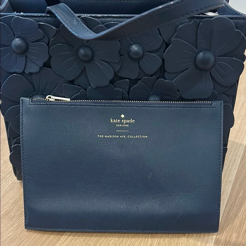 Kate Spade Madison Ave. Collection Floral Handbag - Picture 3 of 4